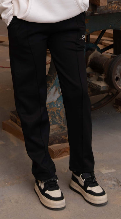 Black Scuba Trousers